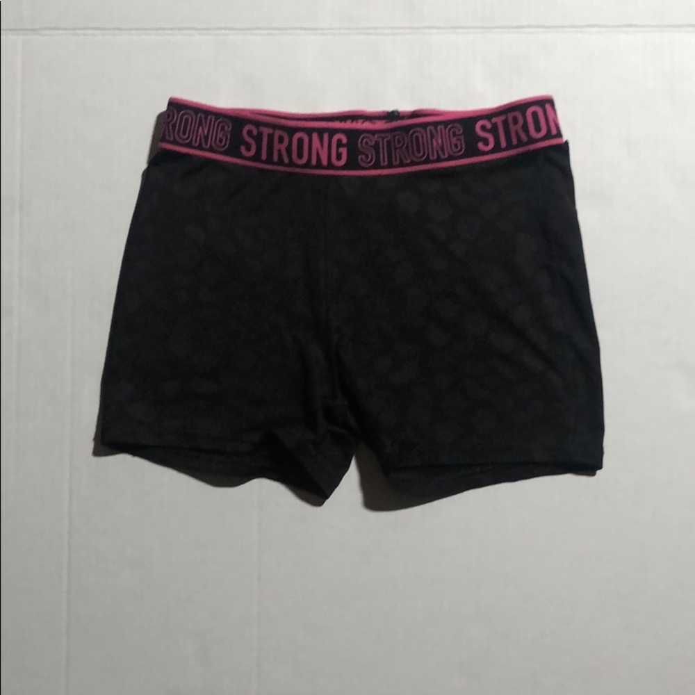 Black biker shorts